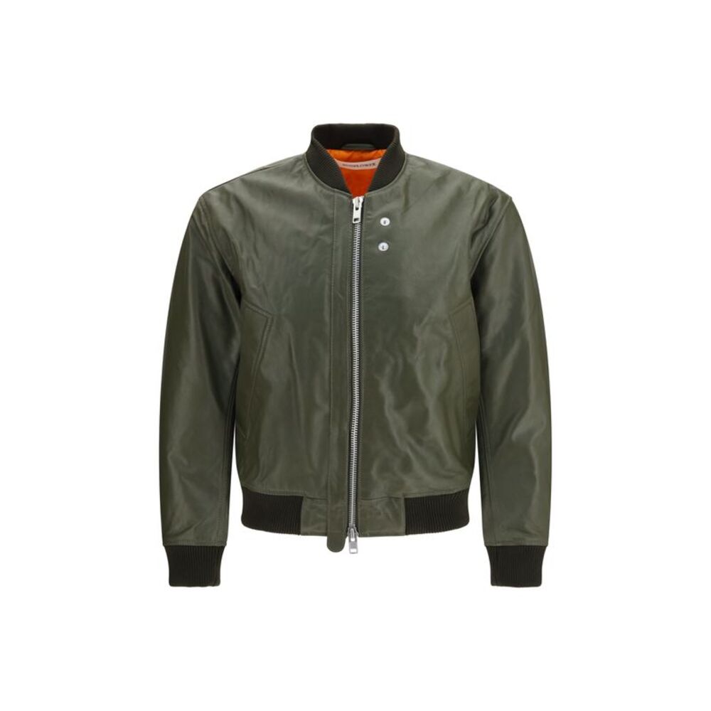 Sunflower Men Leather Aviator Jacket